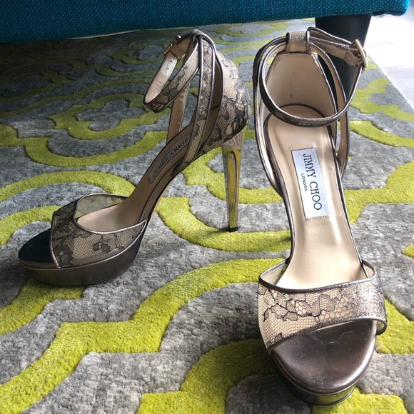 SOLD Jimmy Choo Platform Heels - Picture 2 of 7